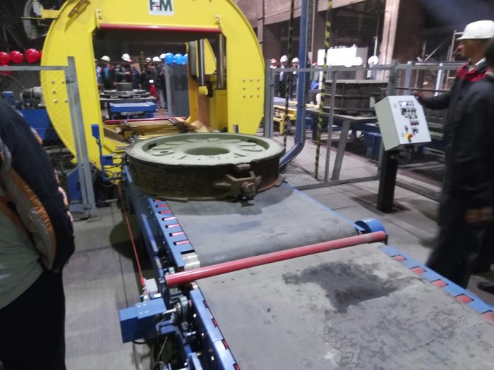 Star-up of FMM automatic molding line at JSC LVRZ