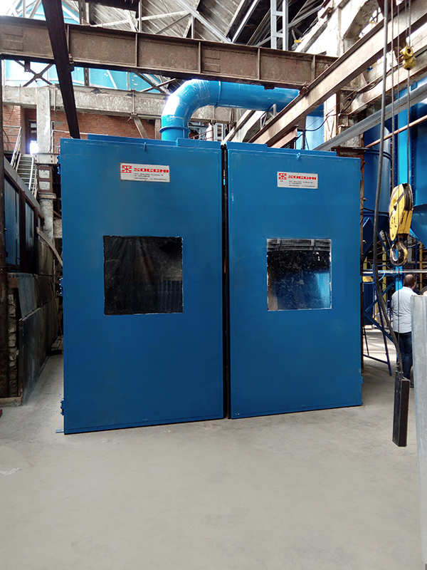 PMZ plant started up sand regeneration system