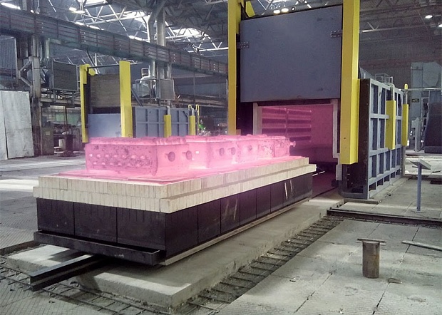 At JSC OMSKTRANSMASH started-up IOB heat treatment
