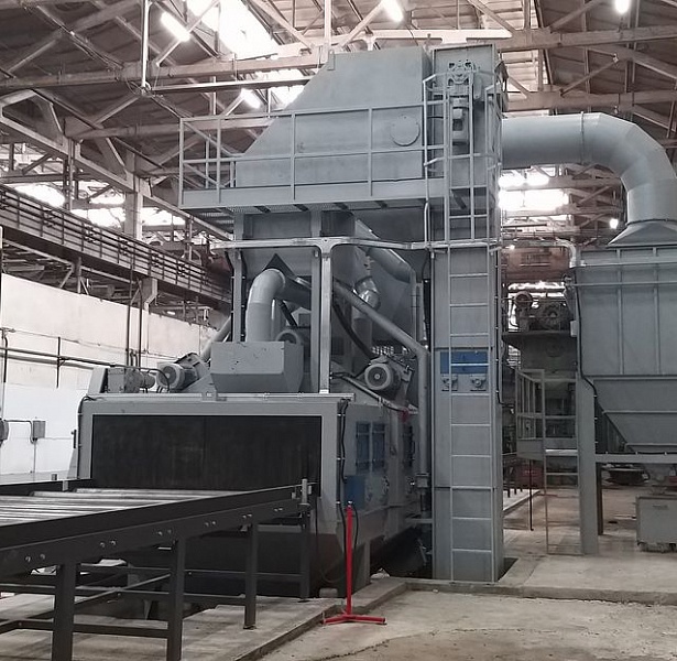 Start up of new STEM shot blasting machine at JSC Bryansk Automobile Plant