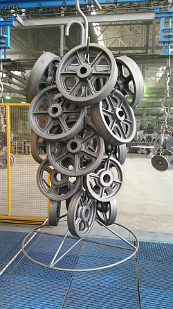 Запуск на ПАО ТМЗ трех дробеметных установок