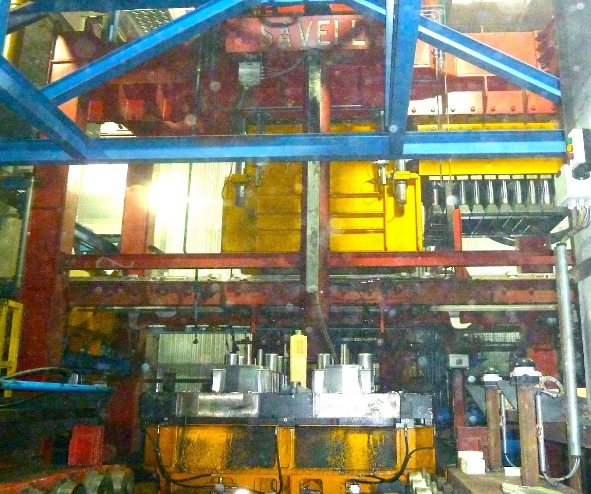 Started-up the first in Russia green sand moulding line KUTTNER SAVELLI with 2 flask sizes
