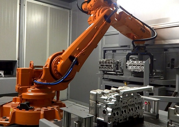 Started-up of EVOLUT robotic cell at JSC RosALit
