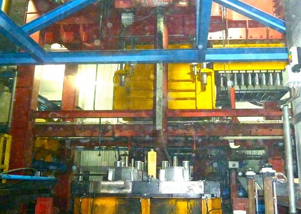 Started-up the first in Russia green sand moulding line KUTTNER SAVELLI with 2 flask sizes