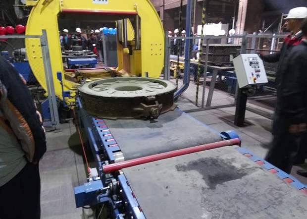 Star-up of FMM automatic molding line at JSC LVRZ