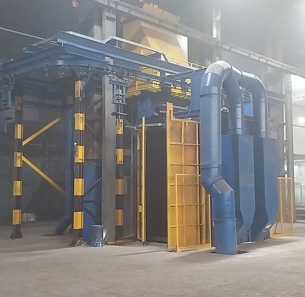 JSC VKM-STEEL started-up STEM shotblasting machine