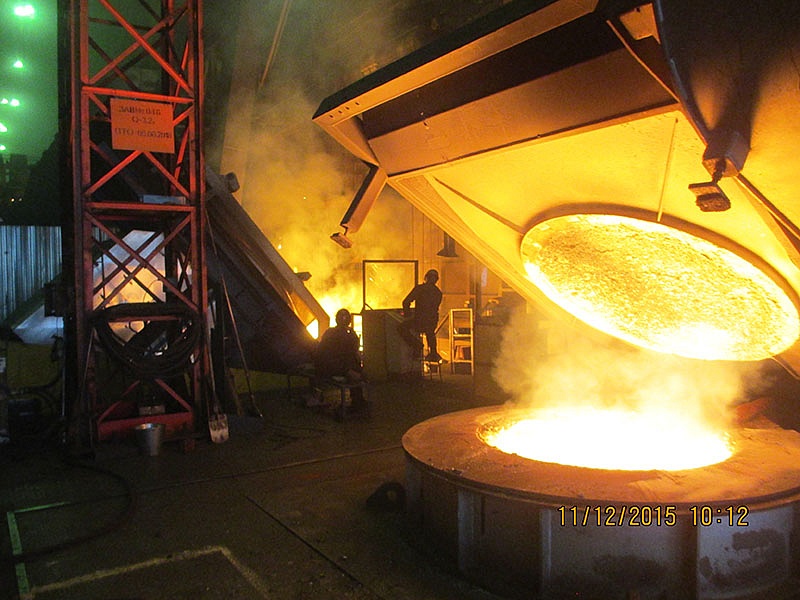 Started-up the most powerful induction melting plant in the Russia