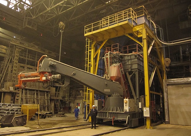 Started-up equipment at one of the Russian enterprises
