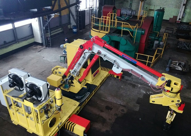 Start up of a big industrial manipulator at OJSC Power Machines